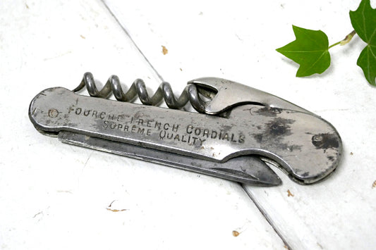 FRENCH CORDIALS ヴィンテージ ワインオープナー ソムリエナイフ 栓抜き キッチン雑貨