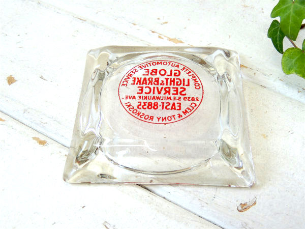 【GLOBE LIGHT&BRAKE】オートパーツ・アドバタイジング・ヴィンテージ・灰皿・オレゴン州