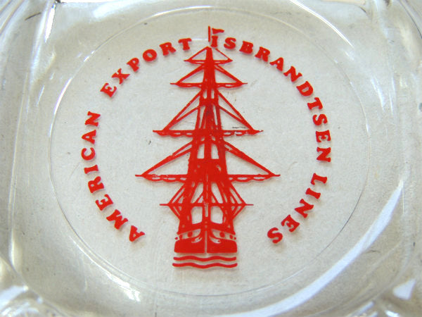 1919~1977年 アメリカン・エクスポート・タンカー・アドバタイジング・ヴィンテージ・灰皿・船 マリン