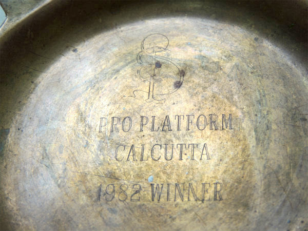 【SMALL CHANGE】真鍮製・ヴィンテージ・ポケットチェンジ・マネートレイ・アドバタイジング