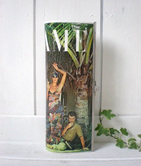 ITALY　ヴィンテージ・マガジン・クラッチバッグ