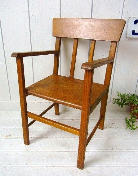 木製・アンティーク・子供イス/チャイルドチェア/椅子　USA