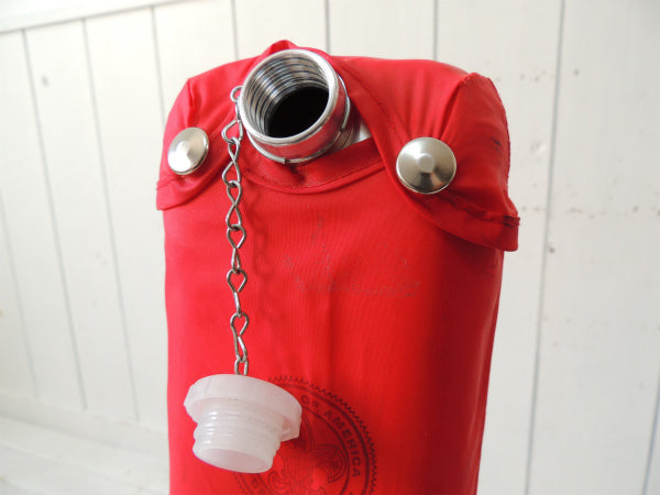 BOY SCOUTS ボーイスカウト・アメリカ・60〜70s・ビンテージ・アルミ 水筒・レッドカラー