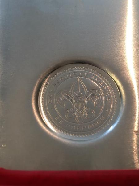 BOY SCOUTS ボーイスカウト・アメリカ・60〜70s・ビンテージ・アルミ 水筒・レッドカラー