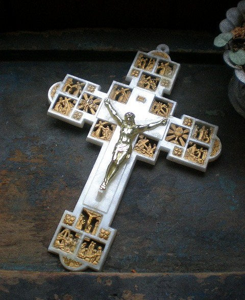 十字架　ヴィンテージ・キリスト・壁掛け USA