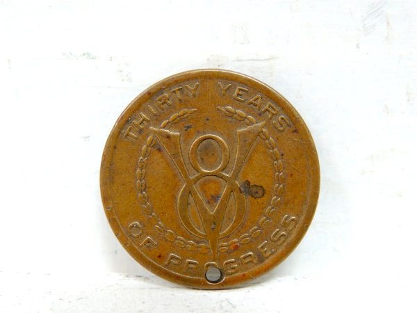 【Ford・V8】1903~33y・フォード・30周年記念メダル・ヴィンテージ・コイン