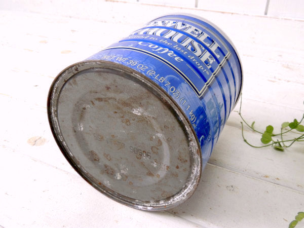 【MAXWELL HOUSE】コーヒー缶・ブリキ缶・COFFEE・ティン缶・収納/キッチン