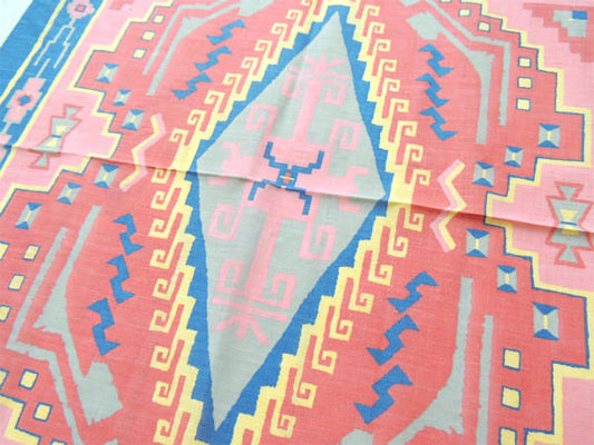 Wamcraft ネイティブアメリカン トライバル柄 80's ヴィンテージ バンダナ スカーフ