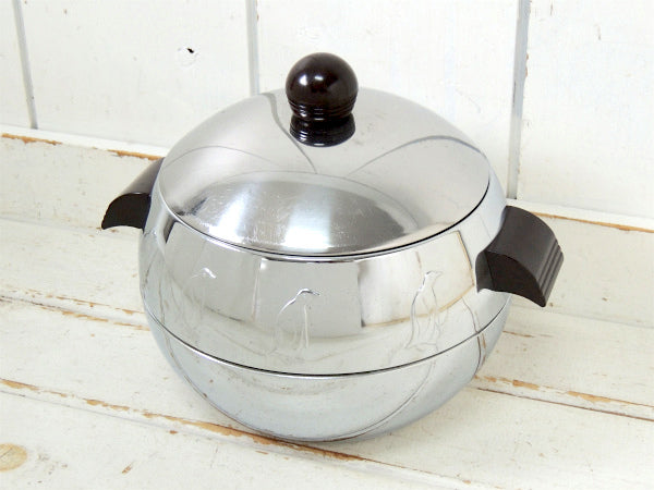 ウエストベンド社 両手鍋 WEST BEND ペンギン クロム製 50's ヴィンテージ アイスペール ミッドセンチュリー