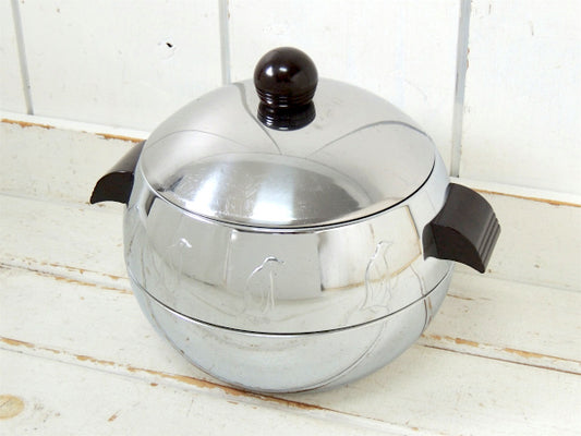 ウエストベンド社 両手鍋 WEST BEND ペンギン クロム製 50's ヴィンテージ アイスペール ミッドセンチュリー