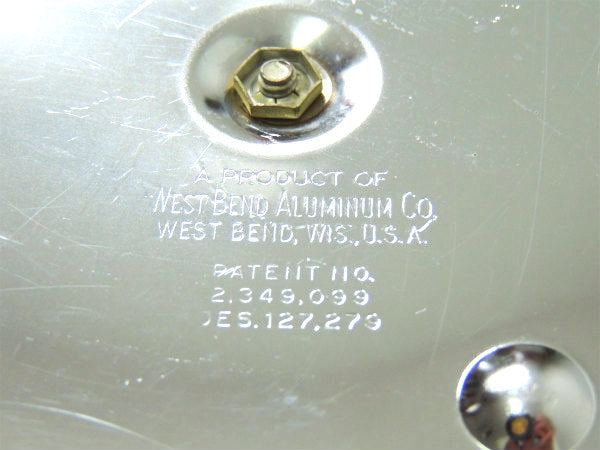 ウエストベンド社 両手鍋 WEST BEND ペンギン クロム製 50's ヴィンテージ アイスペール ミッドセンチュリー