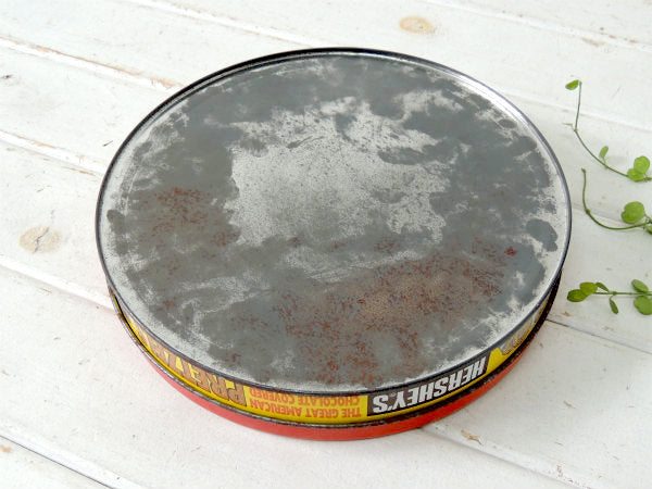 【HERSHEY'S】ハーシーチョコレート×プレッツェル・ヴィンテージ・ティン缶/ブリキ缶 USA