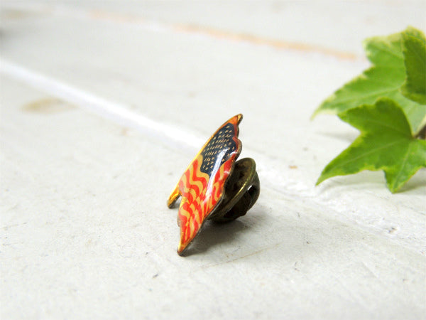 【アメリカ星条旗】ヴィンテージ・USA・フラッグ・国旗柄・立体型・ピンズ・バッジ・ピンバッジ