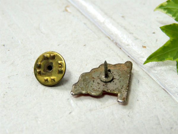 【アメリカ星条旗】ヴィンテージ・USA・フラッグ・国旗柄・立体型・ピンズ・バッジ・ピンバッジ