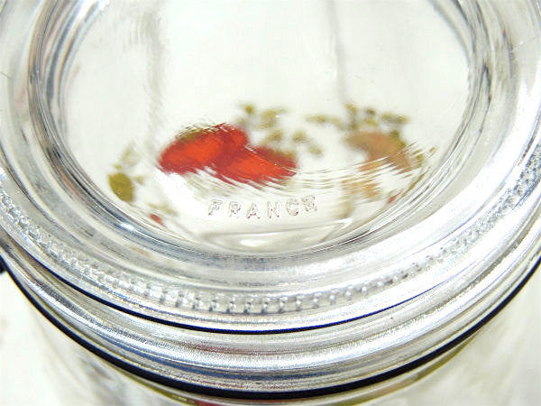 ARC フランス・ベジタブル・キノコ・70's ヴィンテージ・ガラスジャー・保存瓶・ガラス瓶 (大)