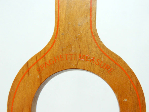 【カントリーキッチン】木製・ヴィンテージ・パスタメジャー・スパゲティメジャー・キッチンツール USA