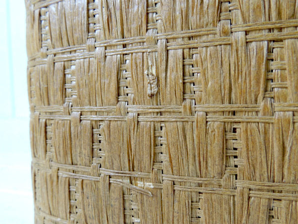 【Redmon・レドモンド】ヴィンテージ・ピクニックバスケット・ハンドル付き・アウトドア&キャンプ