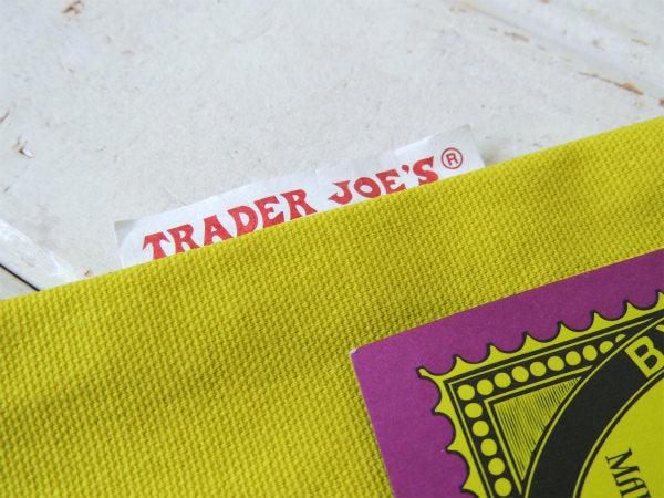 【トレーダージョーズ】Trader Joe's・貴婦人柄・コットン100%・エコバッグ/トートバッグ