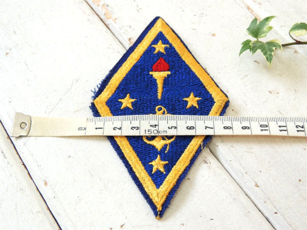 ★・海軍・ミリタリー・デッドストック・ヴィンテージ・刺繍・ワッペン