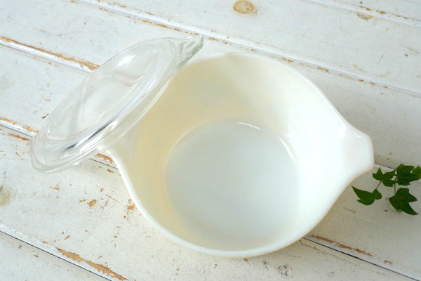 PYREX パイレックス シェナンドー ラウンド型 蓋付き ヴィンテージ キャセロール 耐熱容器