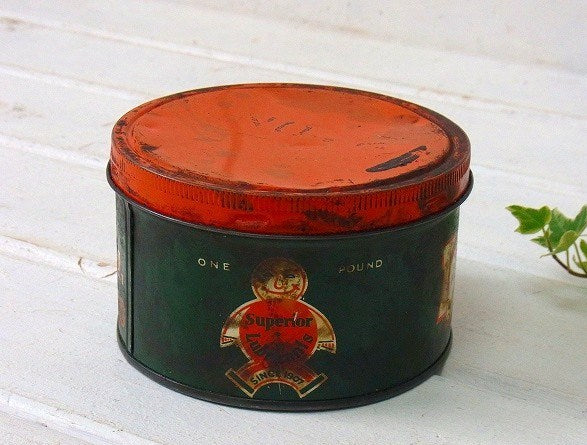 【FAMOUS LUBRICANTS】工業用の潤滑剤・ヴィンテージ・オイル缶/ティン缶　USA