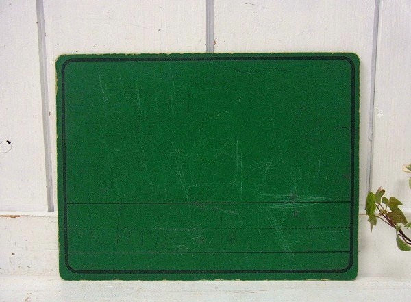 学習黒板 ライン入り ヴィンテージ 黒板 ブラックボード USA ステーショナリー 店舗ディスプレイ