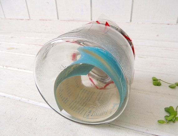 Fresherator  1950's デッドストック　ラベル付き　ヴィンテージ　ガラスジャー　保存容器　(大)