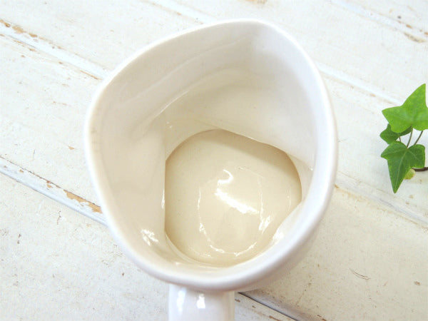 【COCKEYED COFFEE】ユニークな形のセラミック製・ヴィンテージ・マグカップ/コーヒーマグ