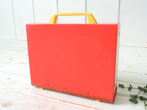 フィッシャープライス テレビ型・1960's・ヴィンテージ・オルゴール・おもちゃ・トイ ・オモチャ