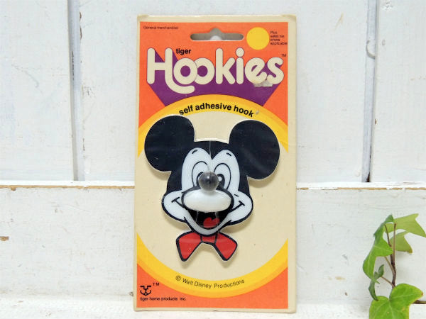 ミッキーマウス US ディズニー・デッドストック・ヴィンテージ・フック 壁掛けフック キャラクター
