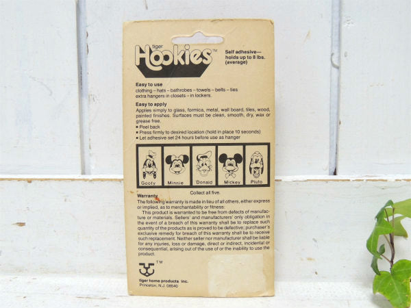 ミッキーマウス US ディズニー・デッドストック・ヴィンテージ・フック 壁掛けフック キャラクター