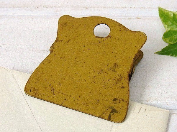 【LOS ANGELES/スタンプ/絵柄】クリップ・真鍮製・ノベルティ・アンティーク