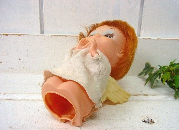 【KAMAR】カマー・エンジェル・目の大きな女の子・70’sヴィンテージ・ドール/人形/天使