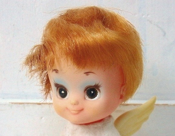 【KAMAR】カマー・エンジェル・目の大きな女の子・70’sヴィンテージ・ドール/人形/天使