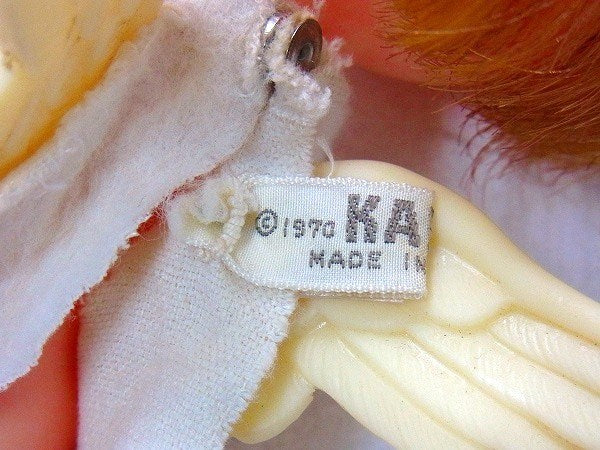 【KAMAR】カマー・エンジェル・目の大きな女の子・70’sヴィンテージ・ドール/人形/天使