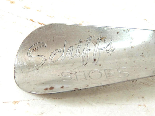 Schiff's SHOES 1950y~スチール製・ヴィンテージ・靴べら・シューホーン・USA