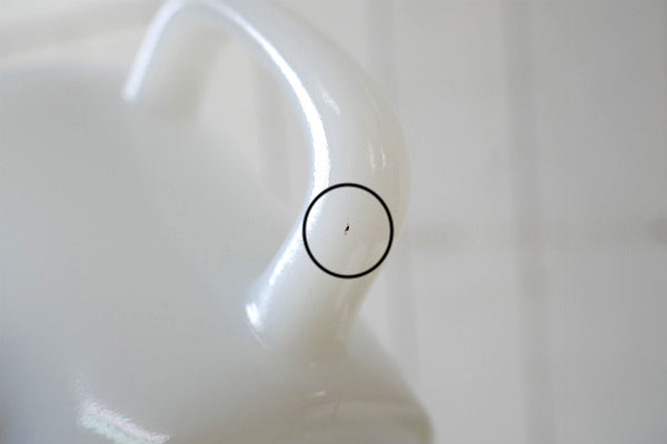 【グラスベイク】HERS・彼女・ミルクガラス・ヴィンテージ・マグカップ・食器・コレクティブル USA