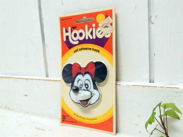 ミニーマウス ディズニー・デッドストック・ヴィンテージ・フック 壁掛けフック USA