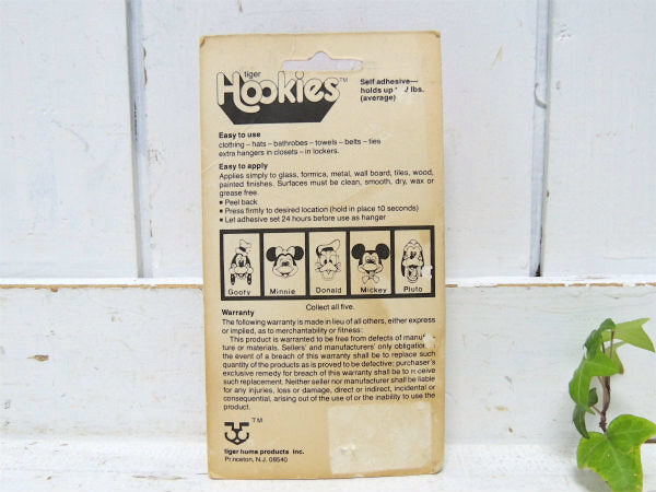 ミニーマウス ディズニー・デッドストック・ヴィンテージ・フック 壁掛けフック USA