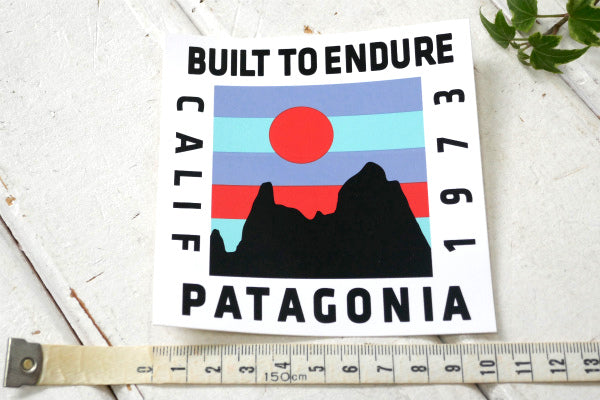 パタゴニア・patagonia BUILT TO ENDURE 1973 カリフォルニア ステッカー
