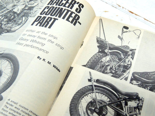 【1970/chopper/カワサキ】ビンテージ・オートバイ雑誌・US・ハーレー・カスタム