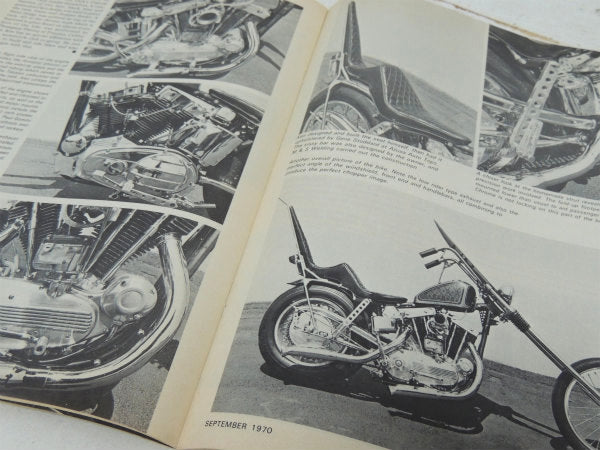 【1970/chopper/カワサキ】ビンテージ・オートバイ雑誌・US・ハーレー・カスタム