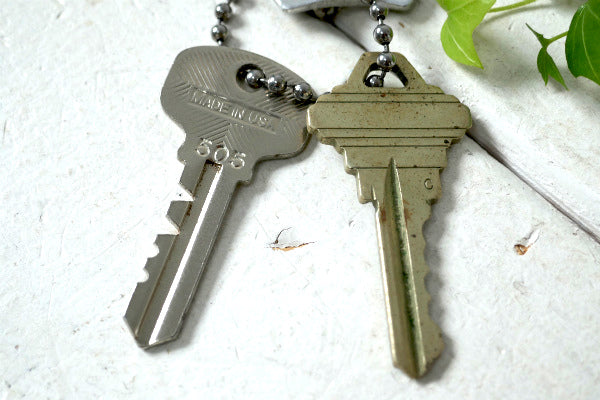 GOOD LUCK グッドラック 1954s コイン ヴィンテージ キーホルダー 鍵2本付き USA