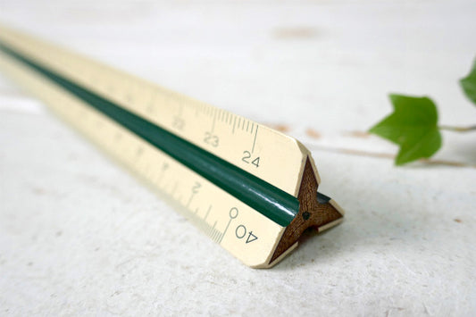 PICKETT エンジニアスケール 234E ビンテージ・三角スケール 縮尺定規 製図 工業系