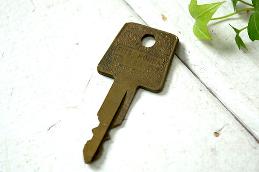 FITS HONDA U.S.A. ホンダ・真鍮製・アンティーク&ヴィンテージ 鍵・キー