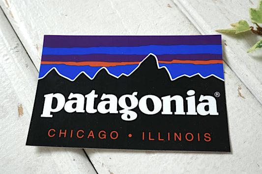 patagonia・パタゴニア イリノイ州 シカゴ 限定・非売品・ステッカー・アウトドア・キャンプ