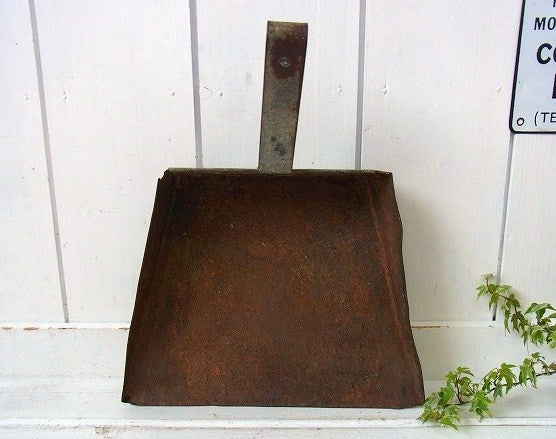 インダストリアル 工業系 USA シャビー ヴィンテージ ダストパン ちりとり