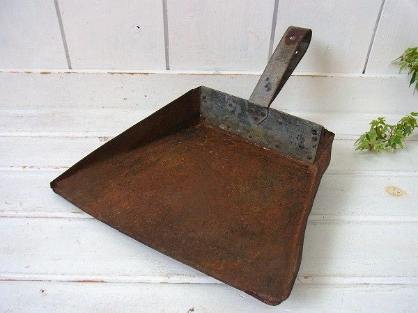 インダストリアル 工業系 USA シャビー ヴィンテージ ダストパン ちりとり