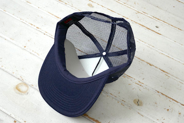 【アックスクラシック 】AXXE CLASSIC ・ネイビー×レッド・メッシュキャップ・帽子