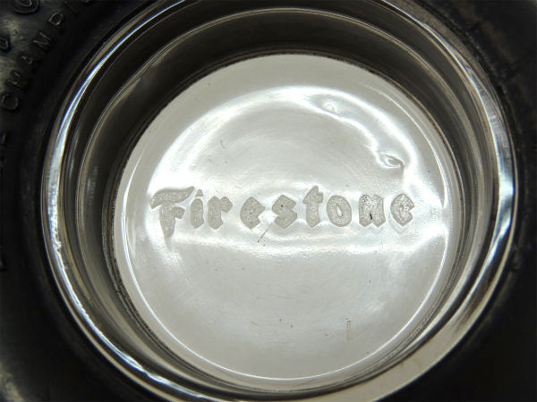 Firestone ファイヤーストーン・チャンピオン・タイヤ型・ヴィンテージ・灰皿・モーター系